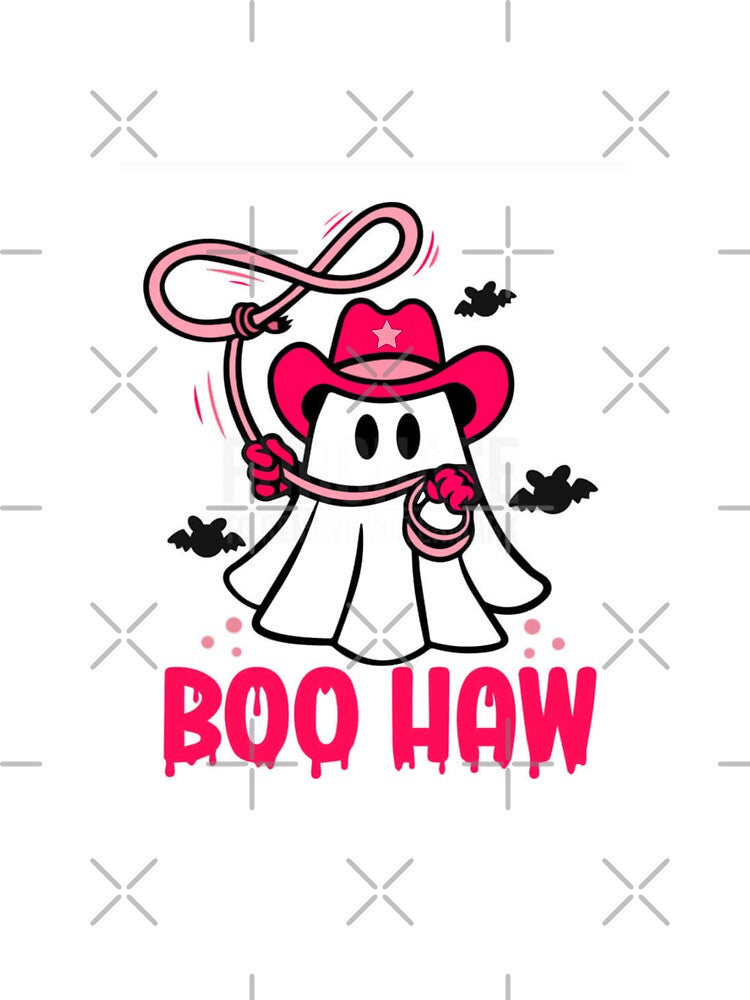 Boo Haw Ghost - pink by HarrisonDesign