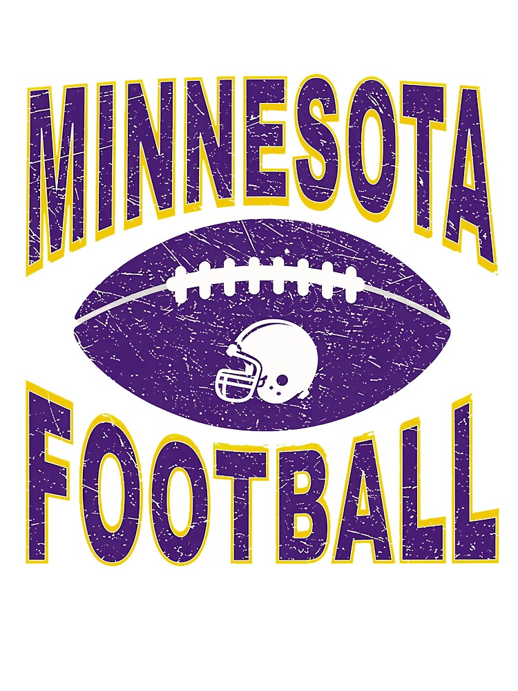 Minnesota Football Vintage Distressed Graphic by DavidRoss21274