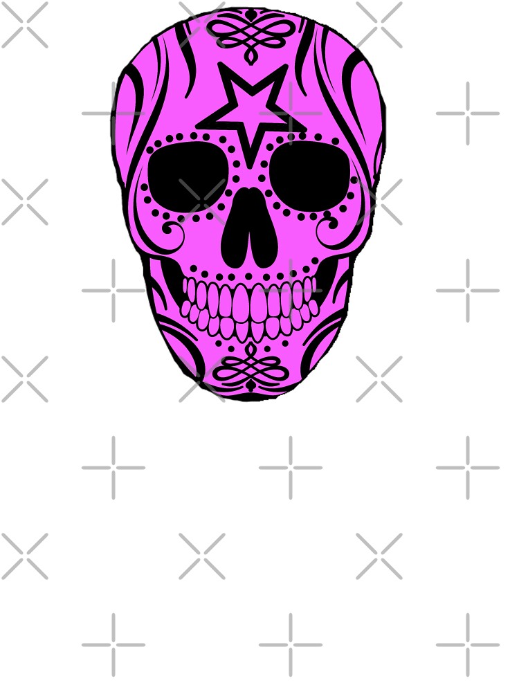 PINK CANDY SKULL by SHANNON007
