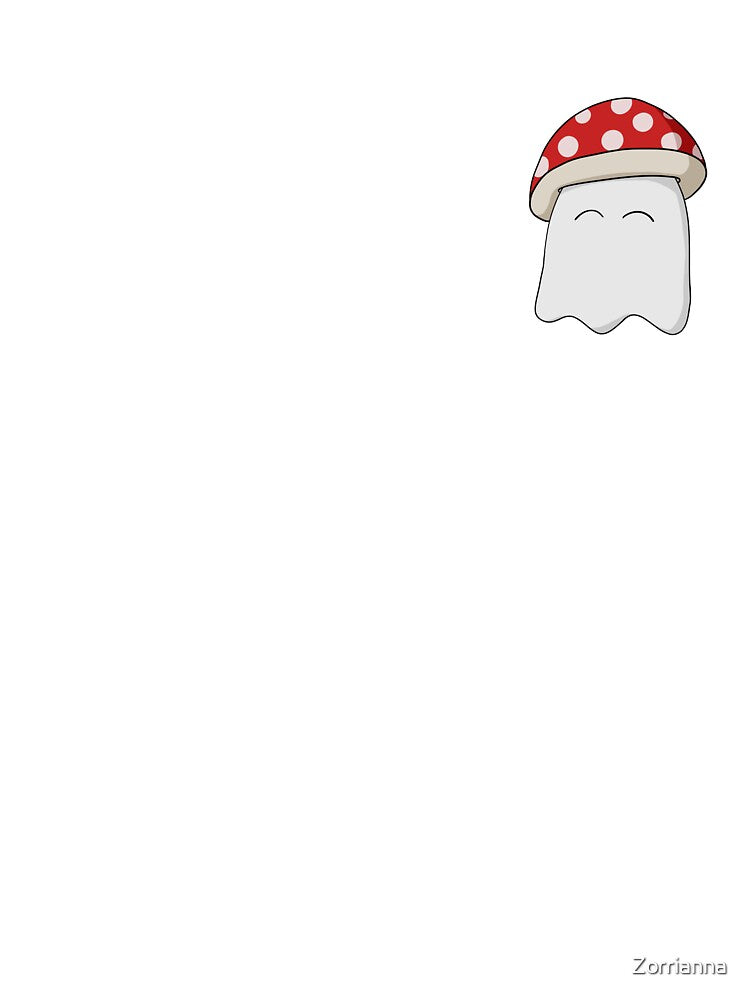 Ghost with Mushroom Hat by Zorrianna