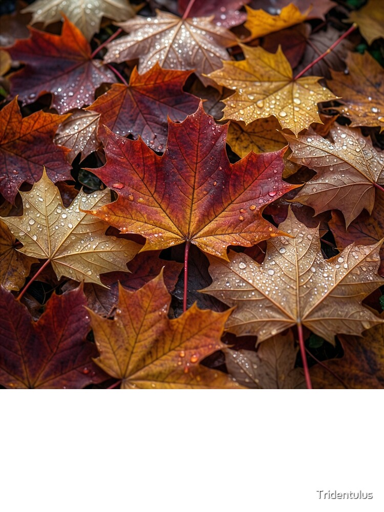 Fallen Maple Leaves by Tridentulus