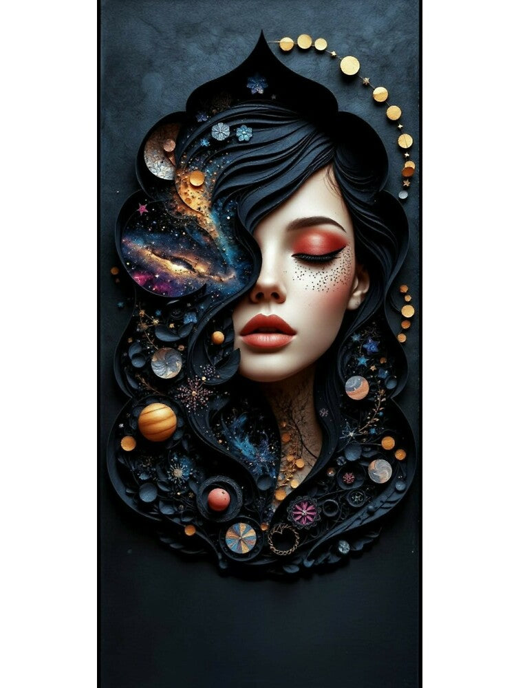CELESTIAL GODDESS IN PAPERCUT by Manicmomma78