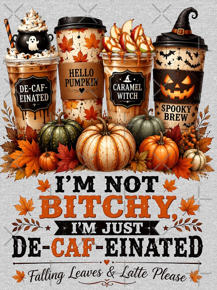 Im Not Bitchy Im Just De Caffinated by Sovereign Supply Co.