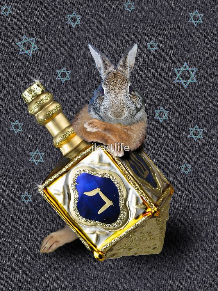 Hanukkah Bunny Rabbit by jkartlife