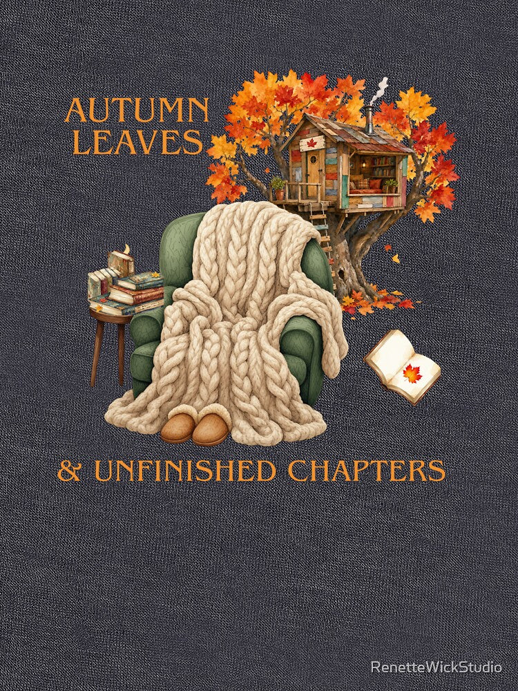 Autumn Leaves and Unfinished Chapters by RenetteWickStudio