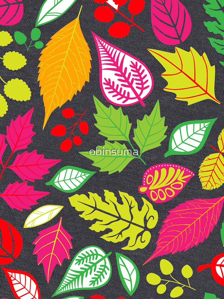 Autumn leaf color Pattern by obinsuma