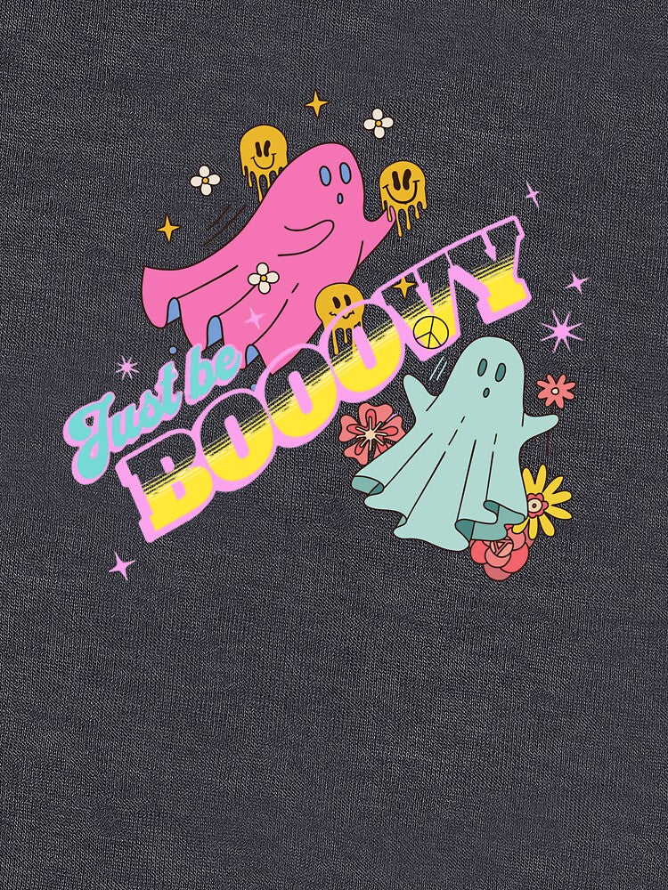 70s retro groovy Boo loves Booovy by VieBelieve
