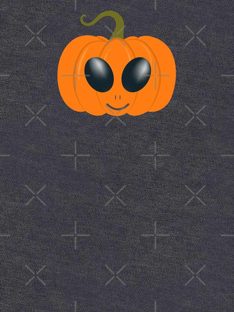 cute alien space UFO  fall pumpkin sweatshirt, by chipmuckdesignn