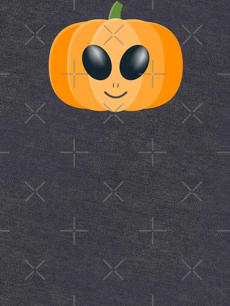 cute alien space UFO  fall pumpkin tee by chipmuckdesignn
