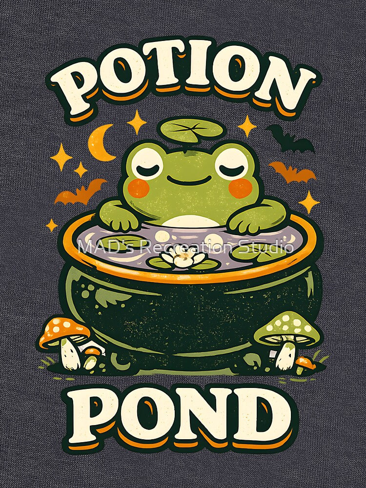 Potion Pond – Cute Frog in a Magical Cauldron by  MAD's Recreation Studio