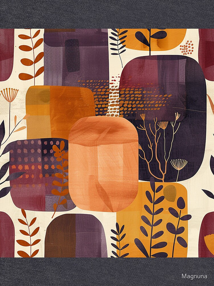 Cozy Autumn Pattern 6 by Magnuna