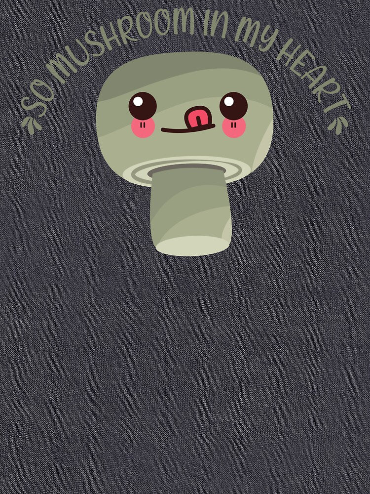 so mushroom in my heart Kawaii mushroom by KawaiiPark