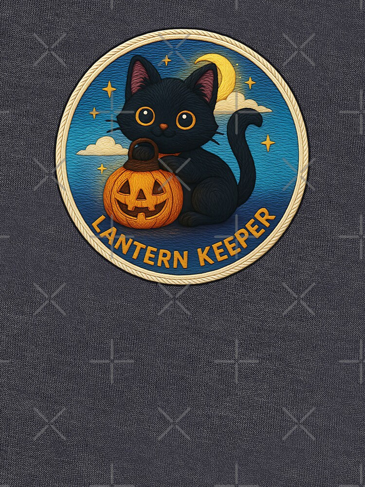 Cute Halloween Cat Lantern Embroidery Design by Nuist25