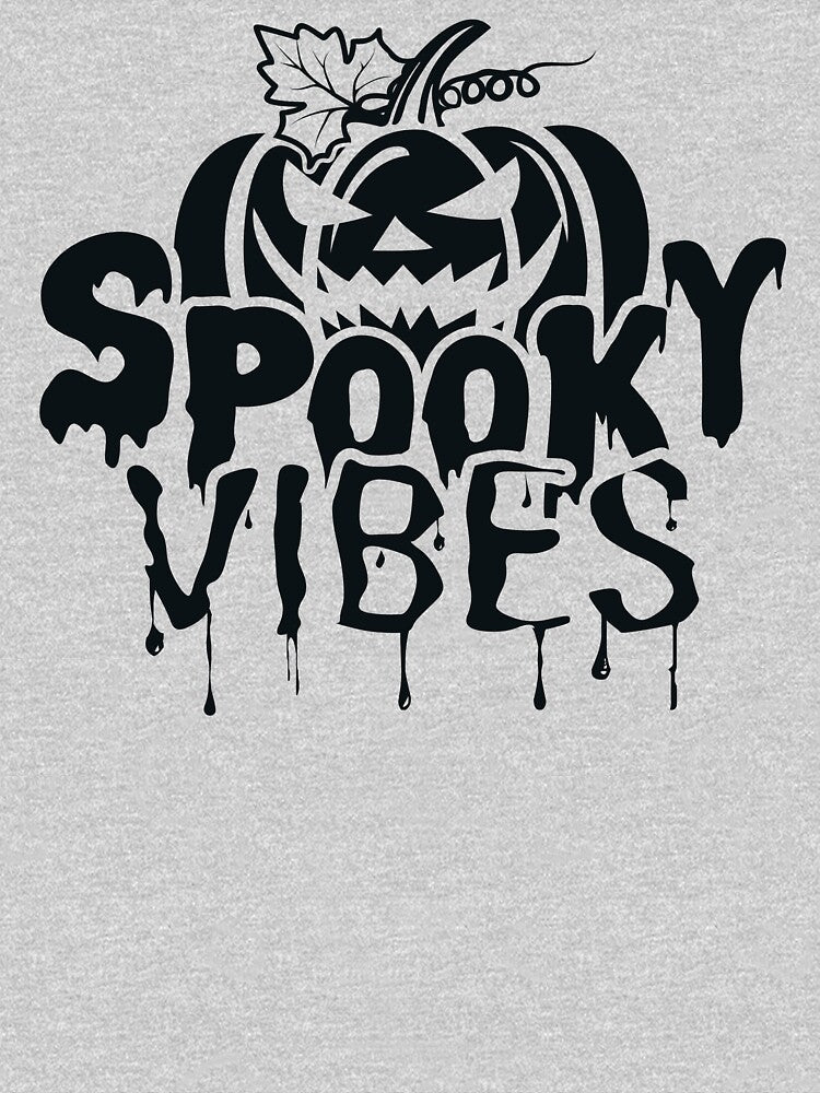 Spooky vibes Halloween - funny saying by VichallanStudio