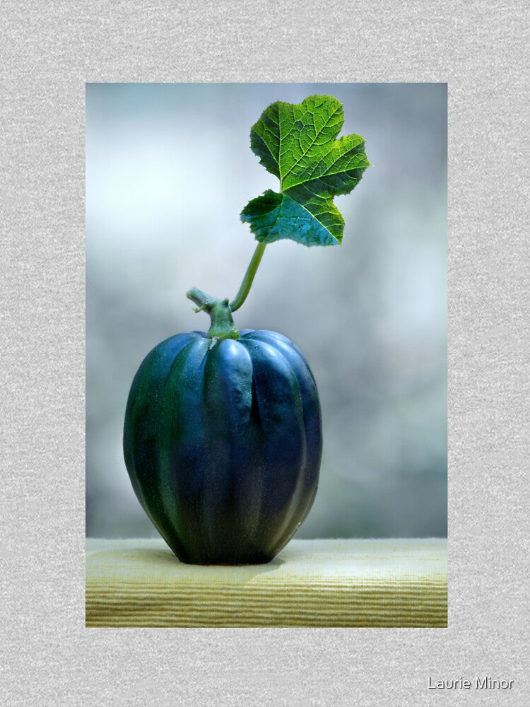 Acorn Squash with leaf by Laurie Minor