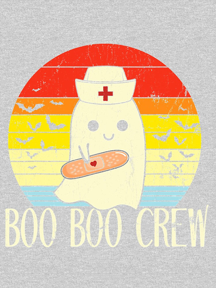 Boo Boo Crew Ghost Nurse Halloween Nursing Rn by NutaBaco