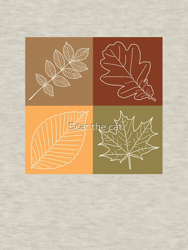 Autumn Leaves by Scat the cat