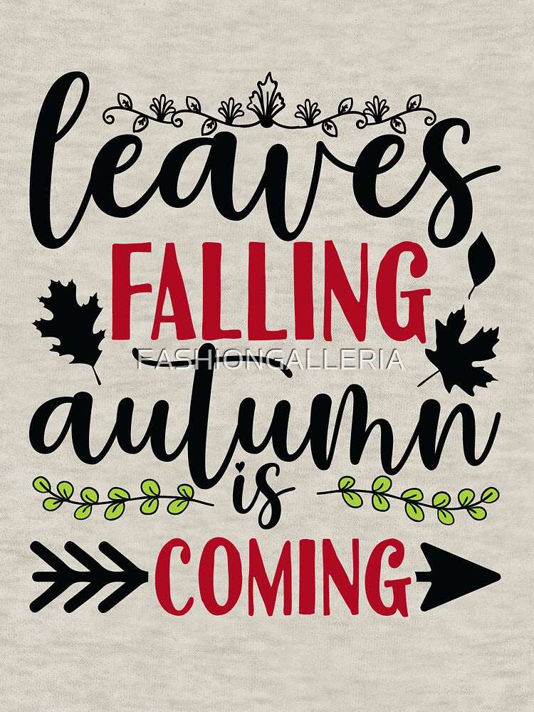Leaves are falling and Autumn is coming by FASHIONGALLERIA