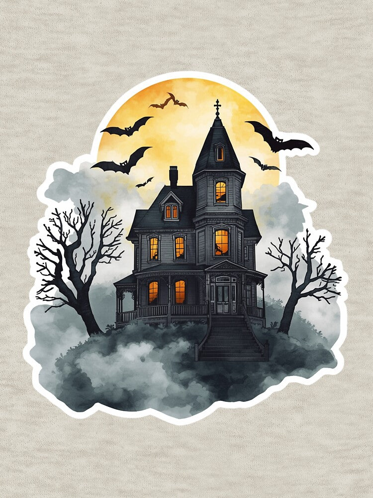 Haunted House on Halloween by BonnieGlam13