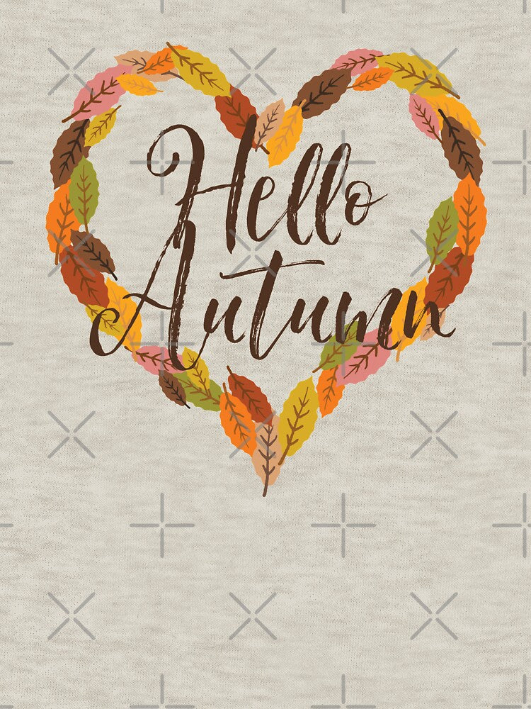 Hello Autumn | Autumn Leaves | I Love Autumn by ABdigitaldesign