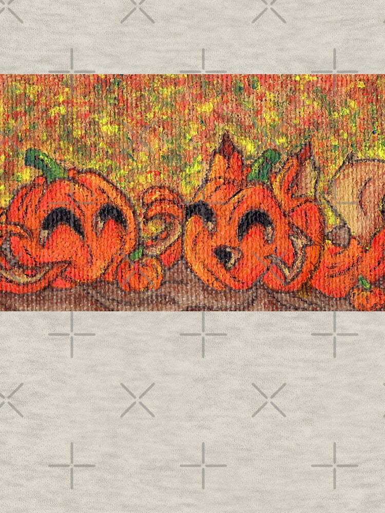 Pumpkin Buddies by KOKeefeArt