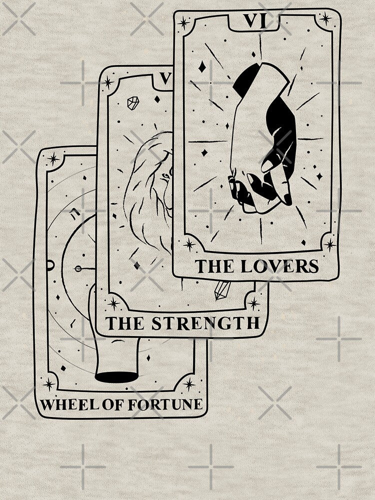 Tarot Cards Tee by TheInnerIndigo