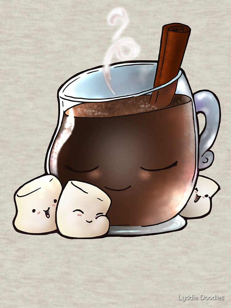 Hot Chocolate and Marshmallow Friends by Lyddie Doodles