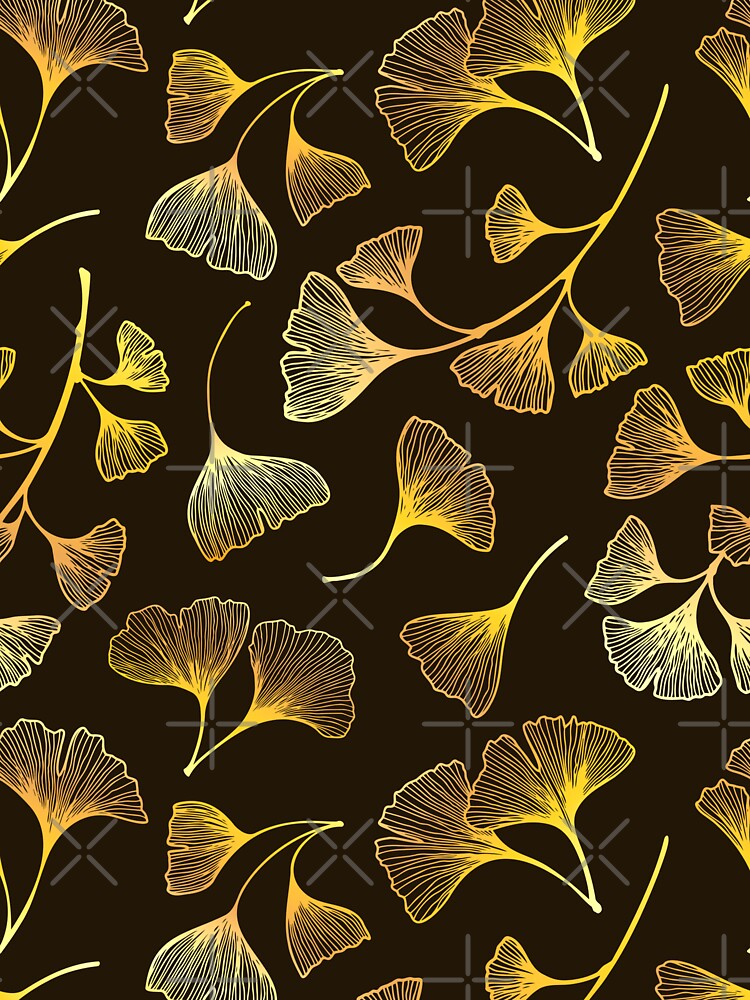 Autumn Falling Leaves,glitter by cutecrazytshirt