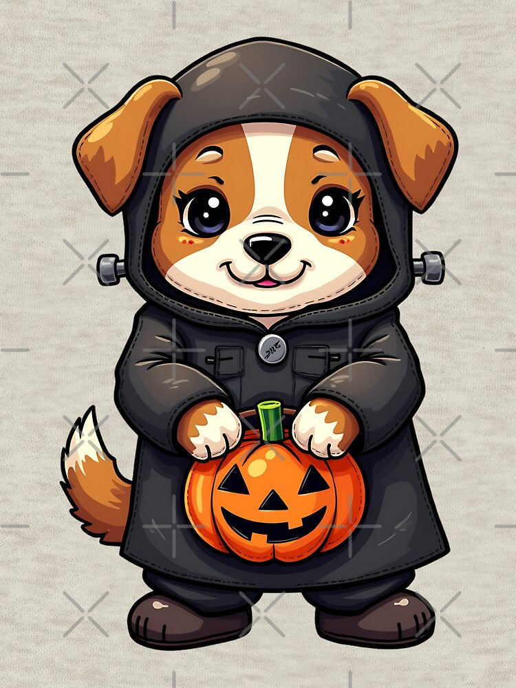 Halloween Dog, Frankenstein Dog, Spooky Puppy, Cute Halloween Animal, Trick or Treat Dog, Pumpkin Dog, Kawaii Dog, Funny Halloween Dog, Puppy Lover Gift, Halloween Costume by ArtDesignTp