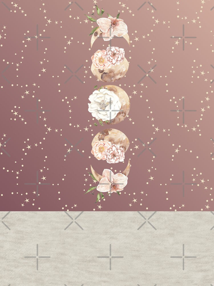 Floral Moon Phases by Lylabean22