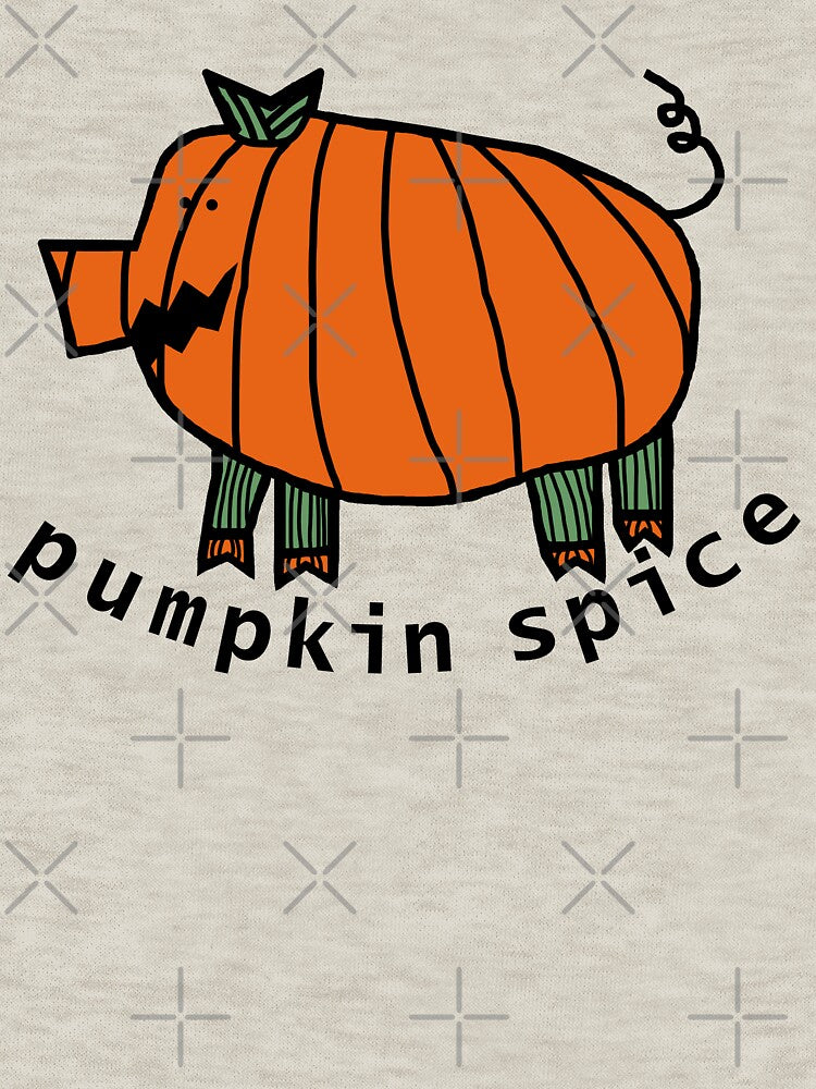 Pumpkin Spice Pig by ellenhenry