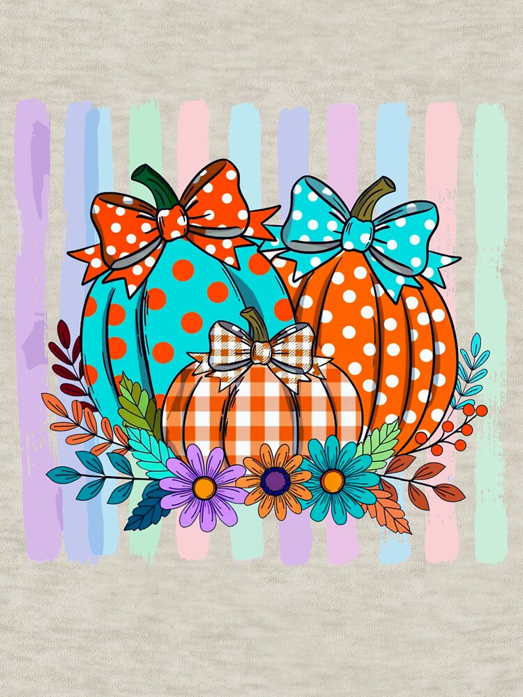 COLORFUL PUMPKINS by BKDIGITALSHOP
