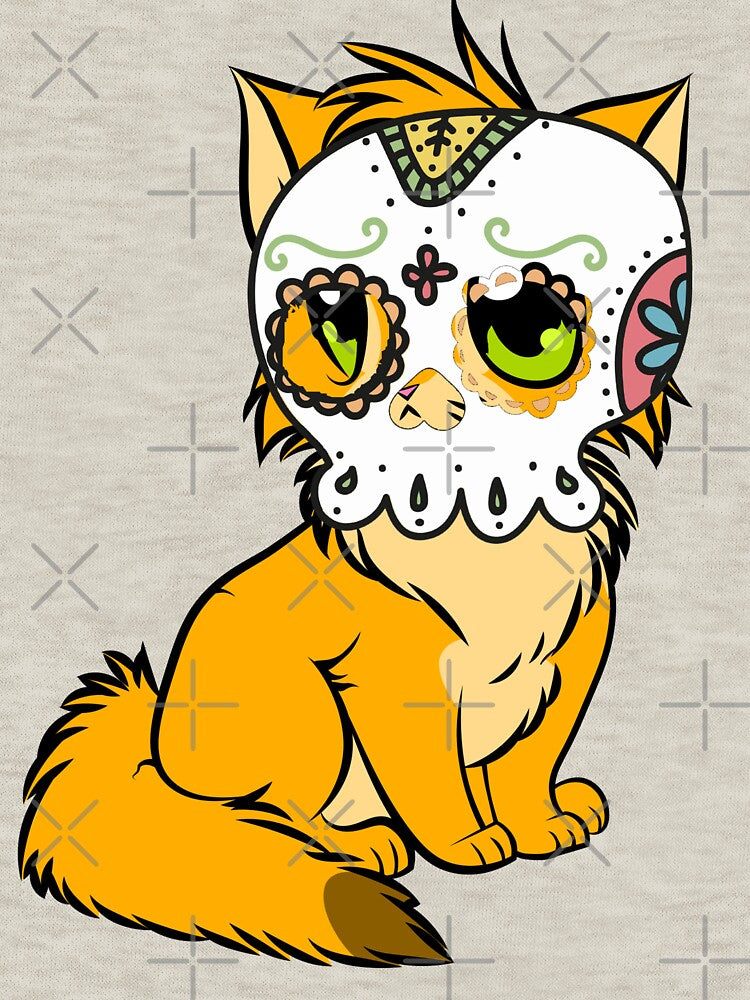 Cute But Creepy Funny Cat by DiensDesign