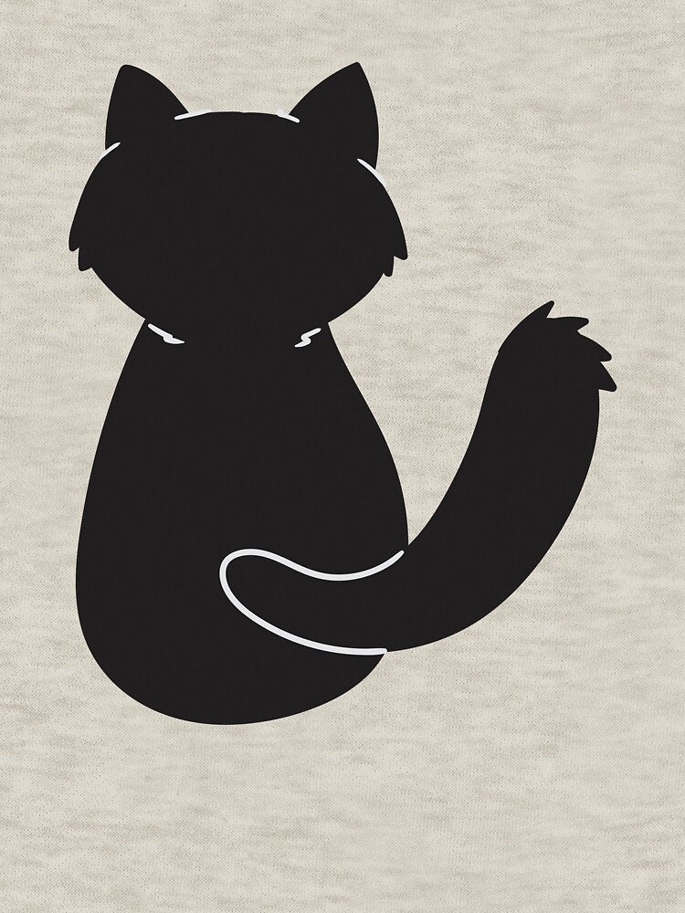 Spooky Black Kitty by ZodesignArt