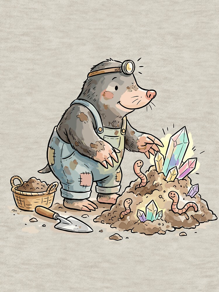Goblincore Aesthetic: Root-Digger Mole by bapupa