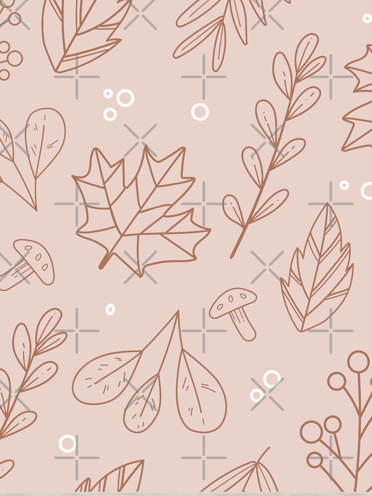 Cute Pattern Dry Leaves v5 by cute--world