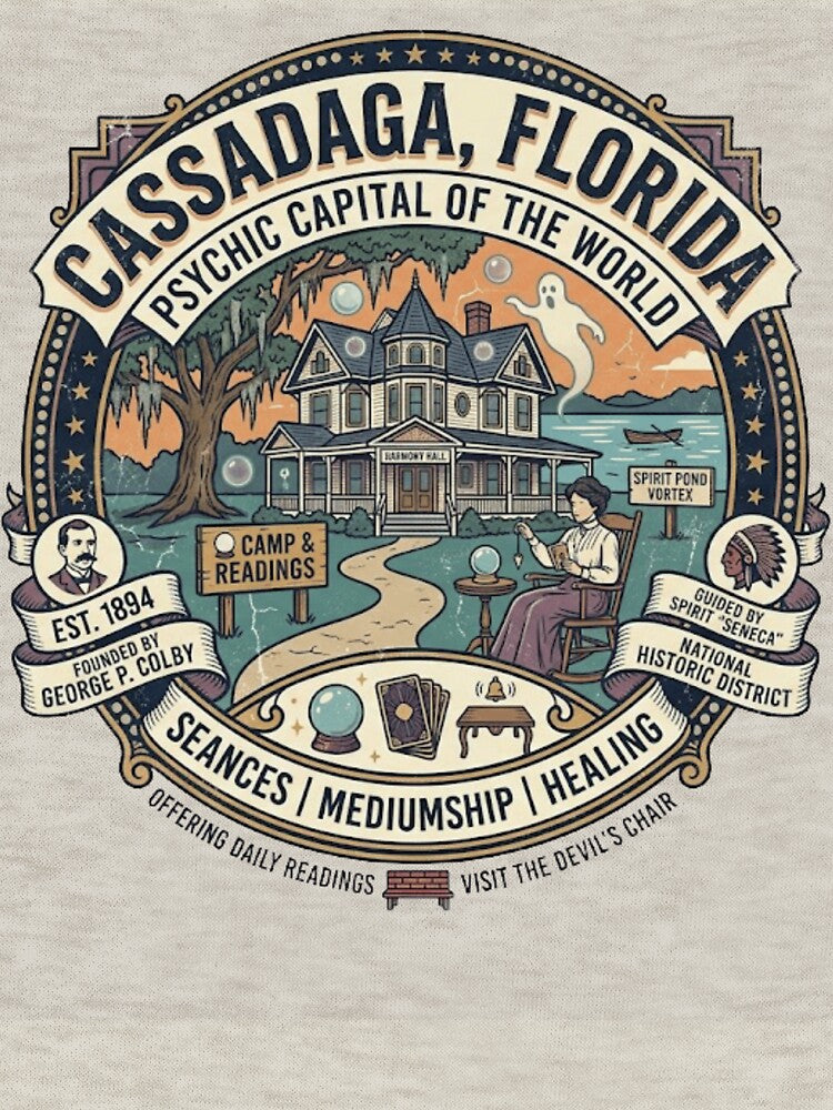 Cassadaga, Florida - Psychic Capital of the World by The Masked Designer