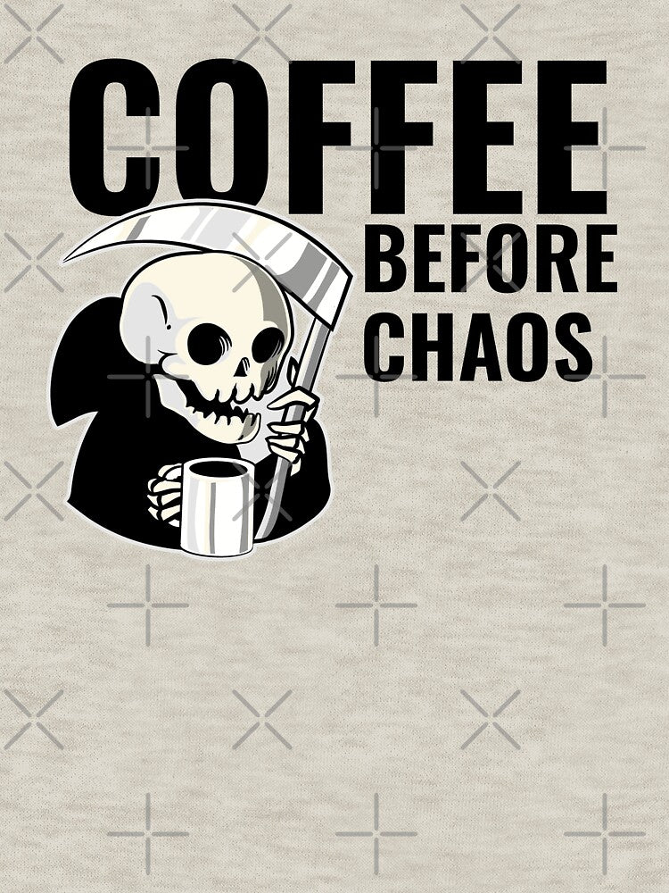 Coffee Before Chaos Coffee Humor by Jajulile
