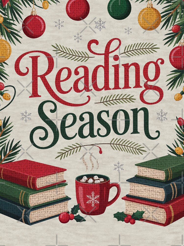 Reading Season – Holiday Reading Gift for book lovers by belladesign7
