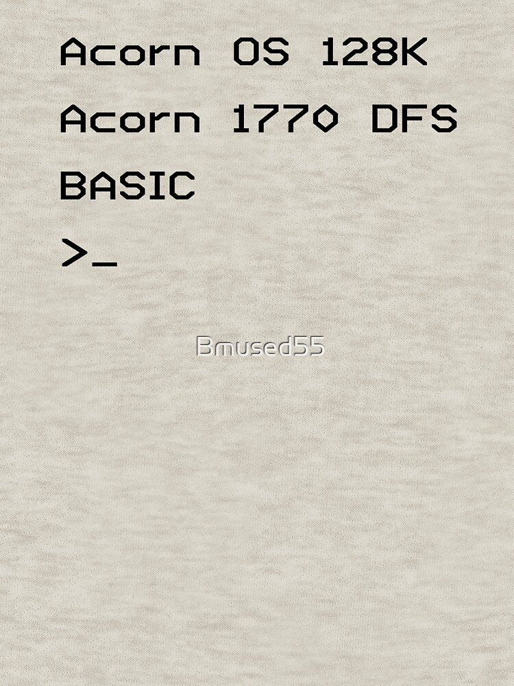 Acorn OS 128K  (Black text) by Bmused55