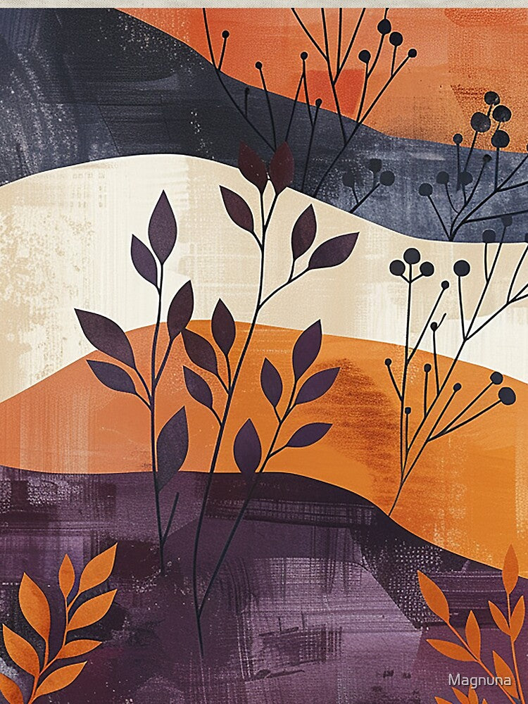 Cozy Autumn Pattern by Magnuna