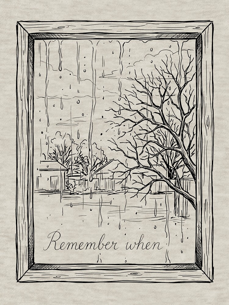 Window Rain Trace - Autumn Nostalgia by bapupa