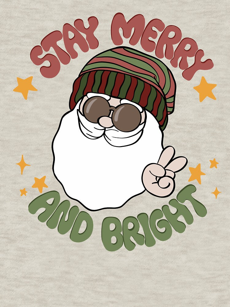 Stay merry and bright by ErinGarzaprints