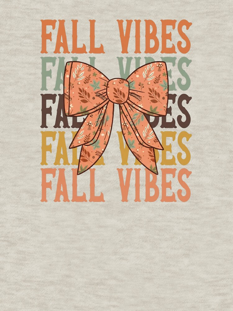 Fall Vibes Floral Bow by Sed94