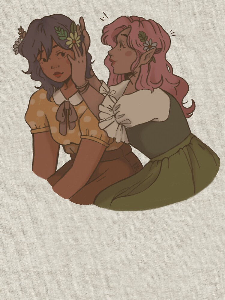 The Elf and the Human by MemoryDream