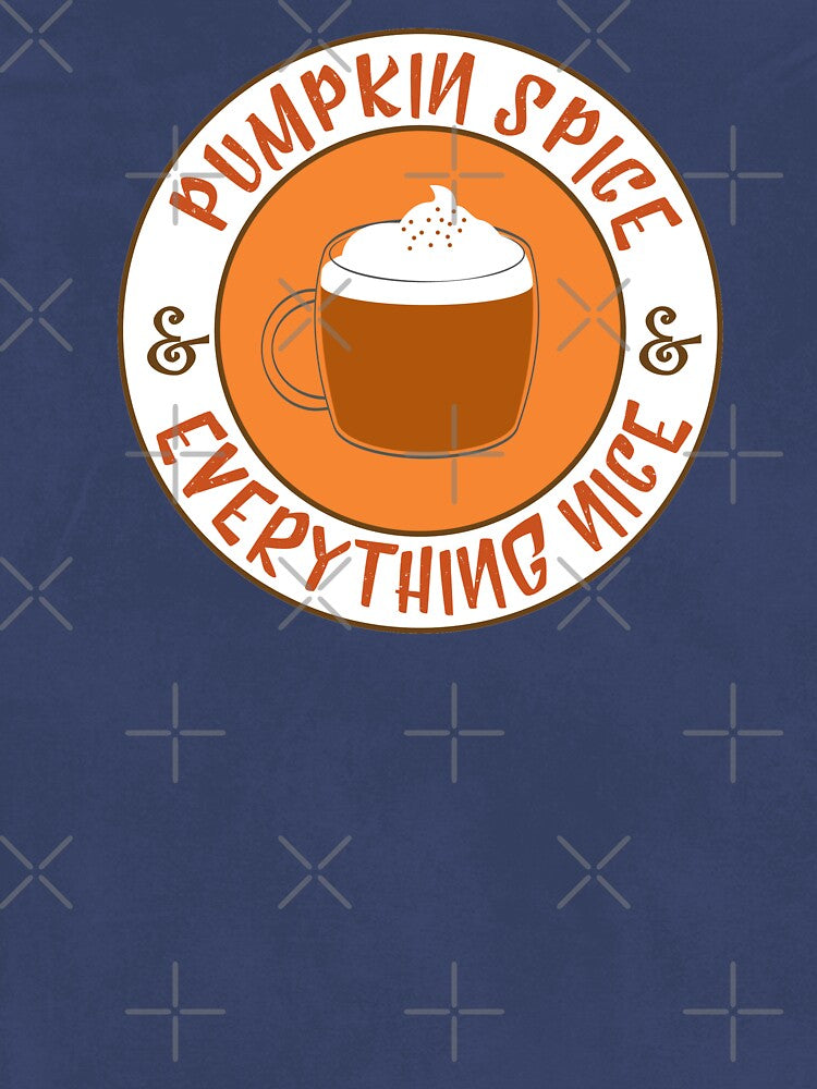 Pumpkin Spice and Everything Nice Circle by Apparelly