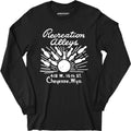 Recreation Alleys - Cheyenne, WY - Vintage Bowling Alley - Long Sleeve