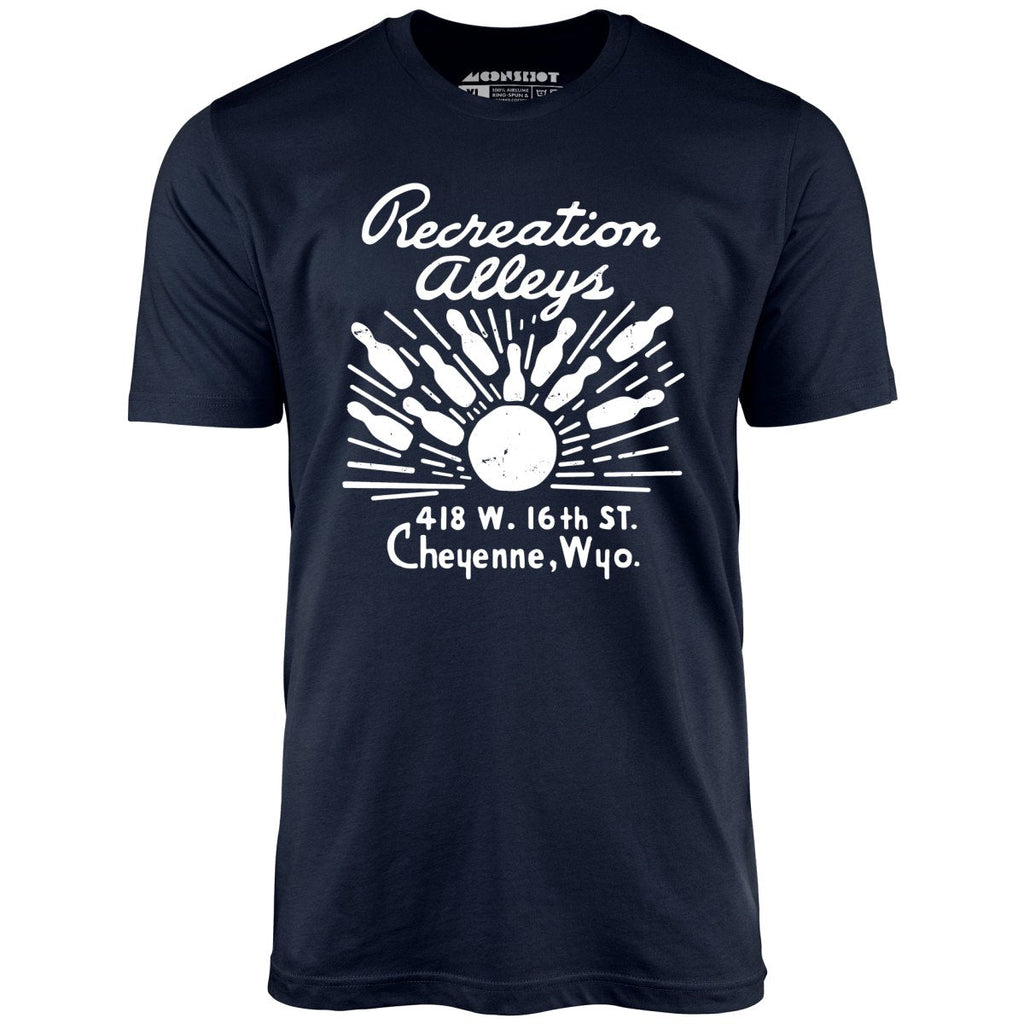 Recreation Alleys - Cheyenne, WY - Vintage Bowling Alley - Unisex
