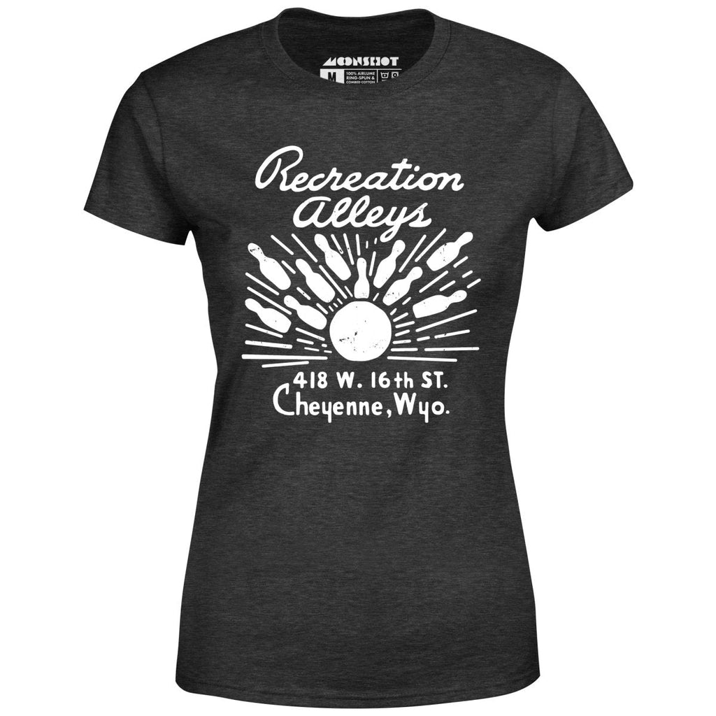 Recreation Alleys - Cheyenne, WY - Vintage Bowling Alley - Women's