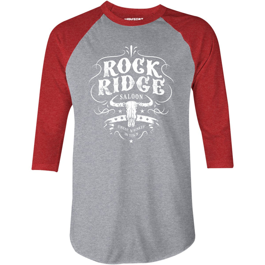 Rock Ridge Saloon - 3/4 Sleeve Raglan